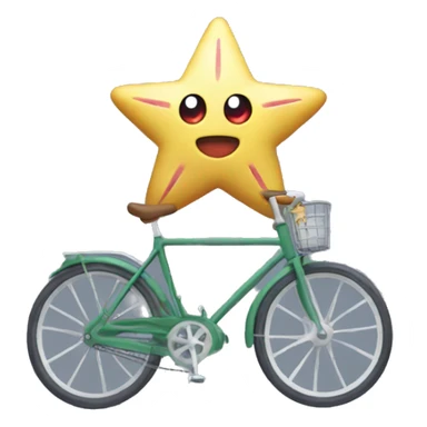 staryu on a bicycle sticker