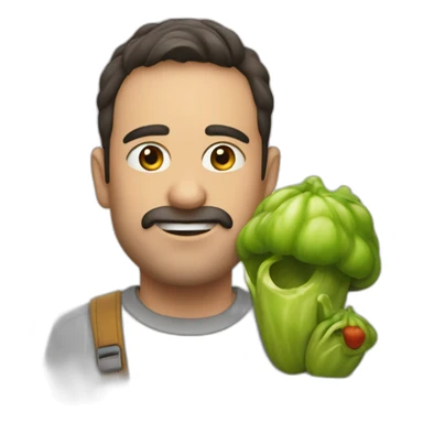 mordendo os lábios sticker