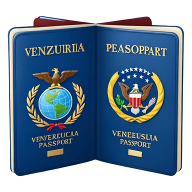 Pasaporte venezolano sticker
