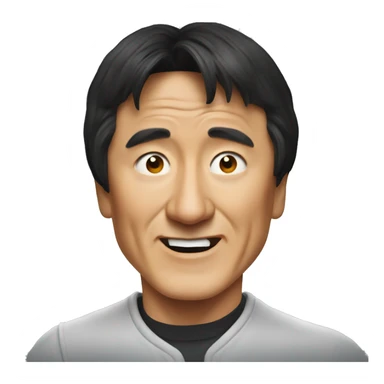 jackie chan sticker