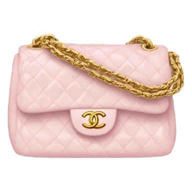 Chanel baby pink bag  sticker