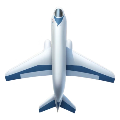 Plane taking off sticker