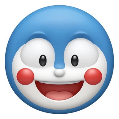 Make the emojis of doraemon sticker