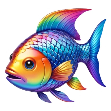 A fish representing im sorry for your loss sticker