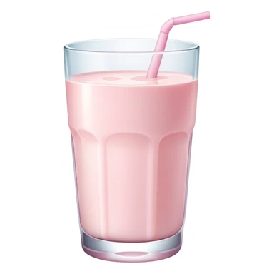 pastel pink milk sticker