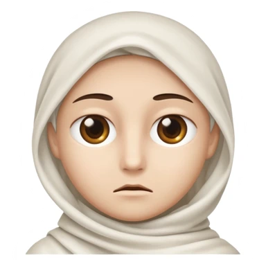 😐😐bu emojinin sadece gözleri gözüksün ve kapanan kısımlarıda beyaz renkte kapansin sticker