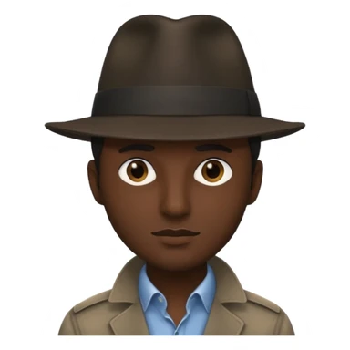 Mysterious man  sticker