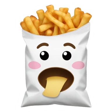 bamba snack bag sticker