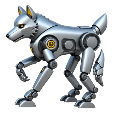 Gear Wolf full body  sticker