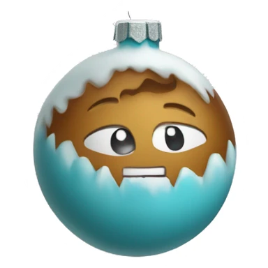  Christmas ornament  sticker