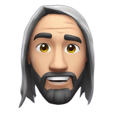 The streamer Ninja in Fortnite  sticker