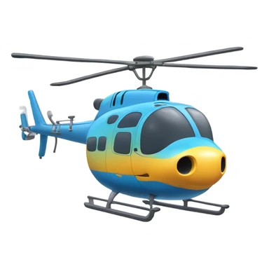Pigtail helicopter sticker