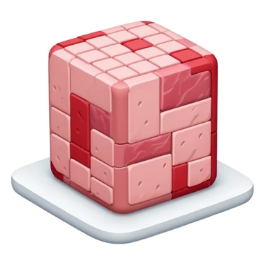  spam meat mondrian style paris landscape  sticker