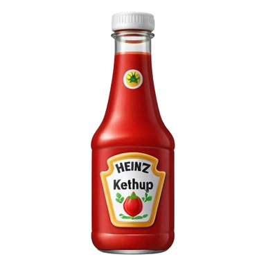 heinz ketchup bottle sticker