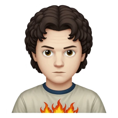 Dustin Henderson from Stranger Things S5 sticker
