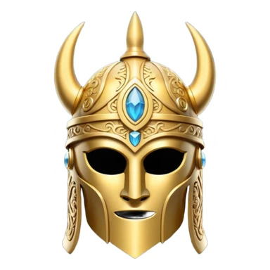 magic norse helmet sticker