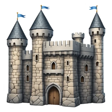 old castle  sticker