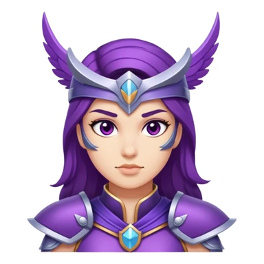 Purple Valkyrie sticker
