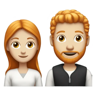 Ginger girl and white boy in Mercedes A class sticker