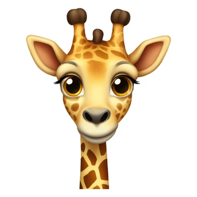 Cute girrafe  sticker