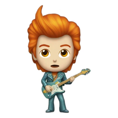 Ziggy Stardust sticker