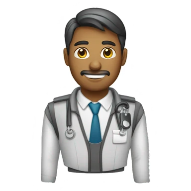 empleado de oficina sticker