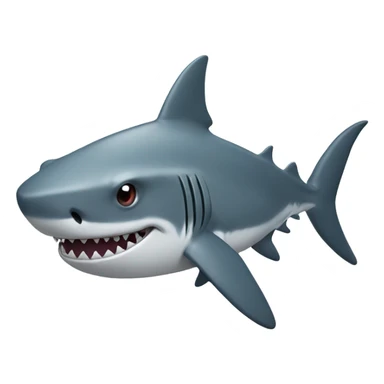 Shark with hammer head  sticker