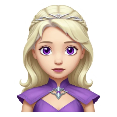 Tu peux créer un emojis de deanerys Targaryen sticker