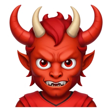 devil with jersey sticker