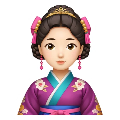 korean traditional sticker