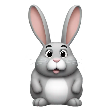 Big Chungus with a blunt sticker