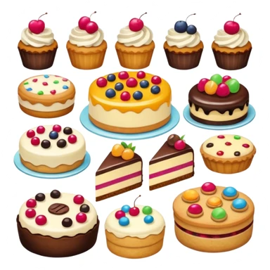 dessert menu sticker