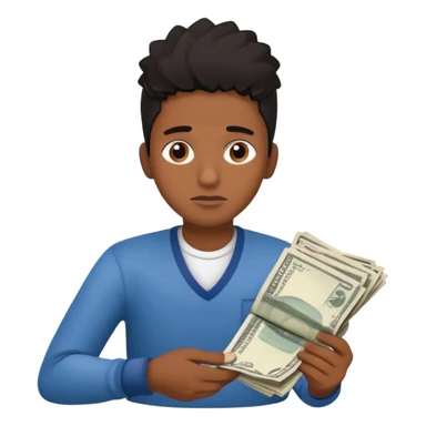 archetype for a young adult: The Precarious-Independent (20-25yr) Dealing with unstable incomes, bills, rent and expenses they have to have full control over finances but often don’t have the flexibility to think about long-term goals. South american or black individual. Remove the money
 sticker