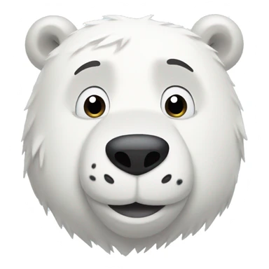 Ice bear from we bare bear sticker
