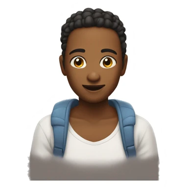 👩🏻‍🦲 like this but the expression is this 🤨 sticker