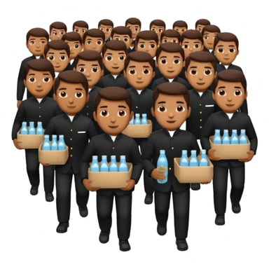 The busboys who carry trays of empty bottles and glasses are short and brown-skinned Latinos, between five feet three and five feet five tall. Wearing plain black uniforms, they weave through the crowd carrying trays, mops, and glasses almost sight unseen sticker