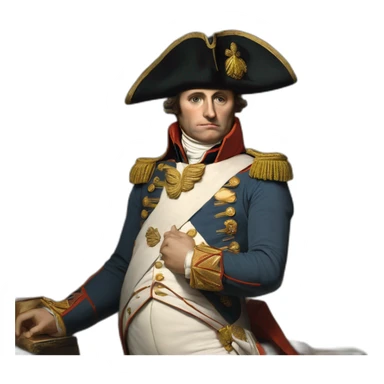 napoleon bonaparte says there is nothing we can do meme sticker