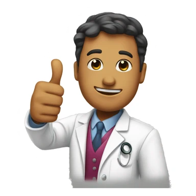 thumbs up dr sticker