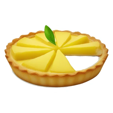 Lemon tart sticker