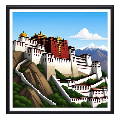 potala palace sticker