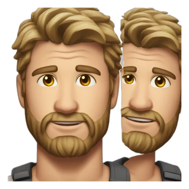 Cris Hemsworth sticker