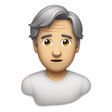 bob razowski with no emotion face sticker