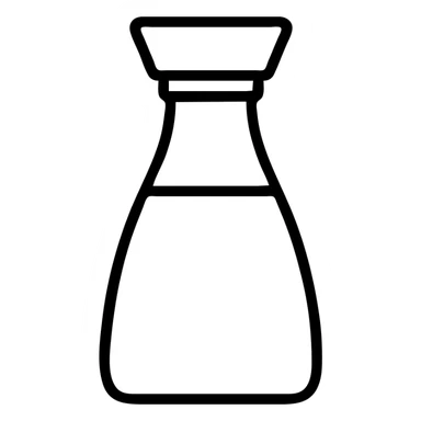japanese soy sauce bottle, modern, minimal, clean lines, no label sticker