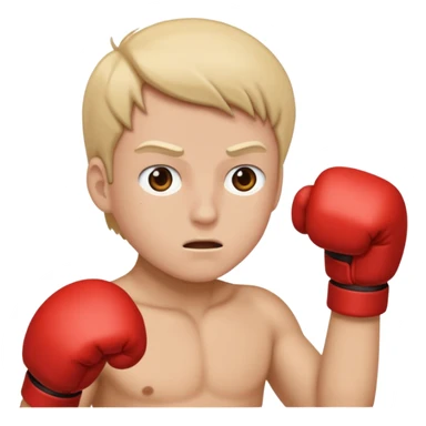 Watching fight sticker