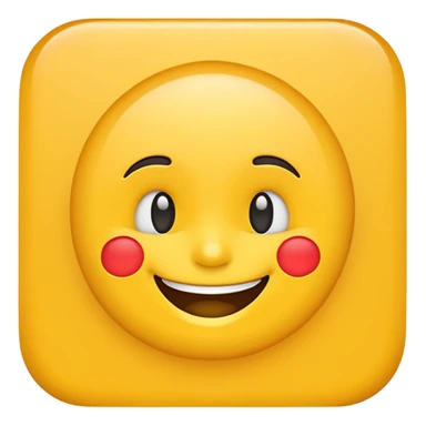 retro smile emoji  sticker
