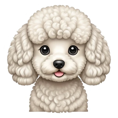 Pichon Frise poodle  sticker