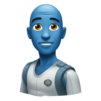 Blue character from the science -fiction movie Avatar the way of water  sticker