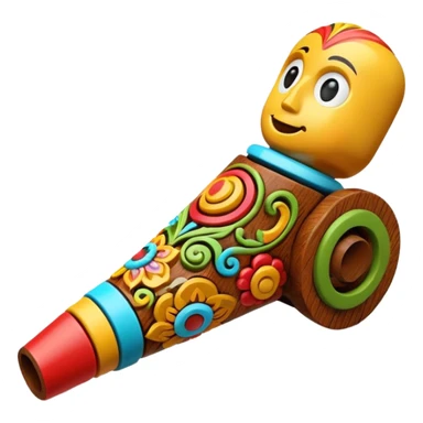 Indian Toy Whistle sticker