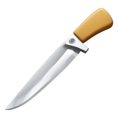 serrated knife sticker