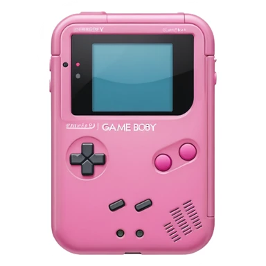 pink gameboy sticker